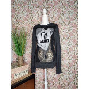 Friend or faux sweater